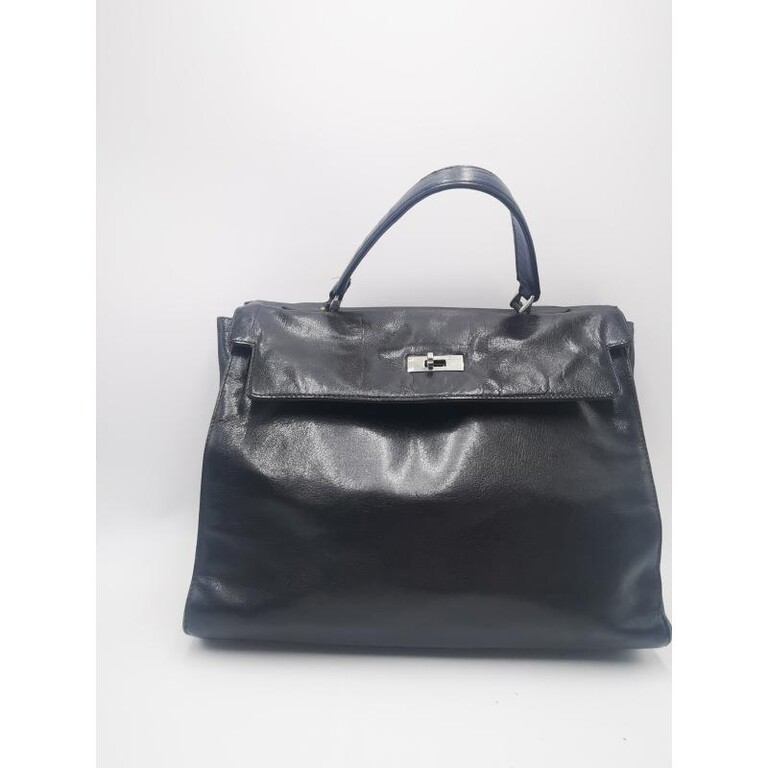 4832552 Borsa donna vintage pelle nera