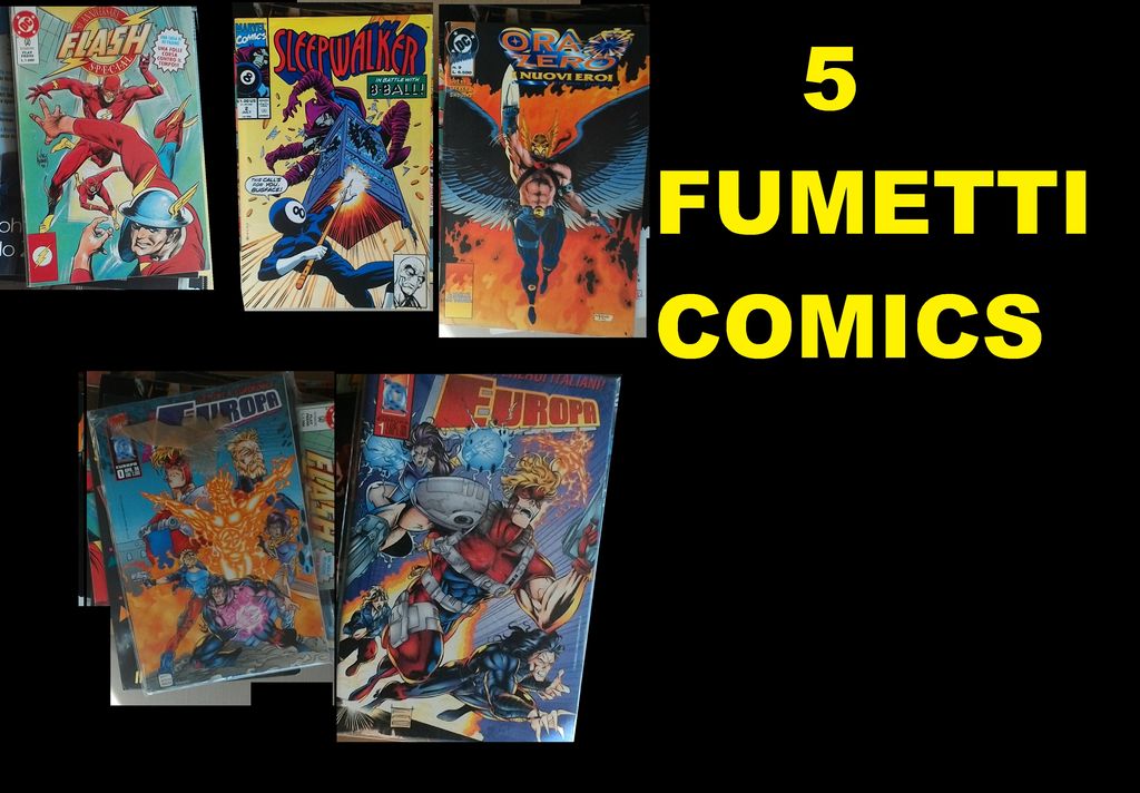 4145721 FUMETTI MARVEL DC COMICS SERGIO