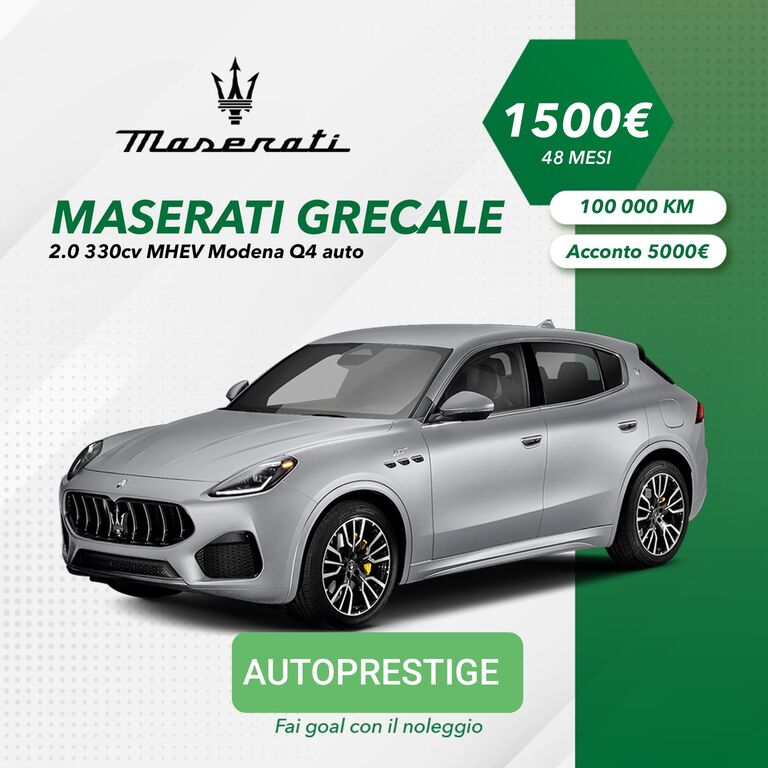 5292006  MASERATI GRECALE 2.0 330 CV