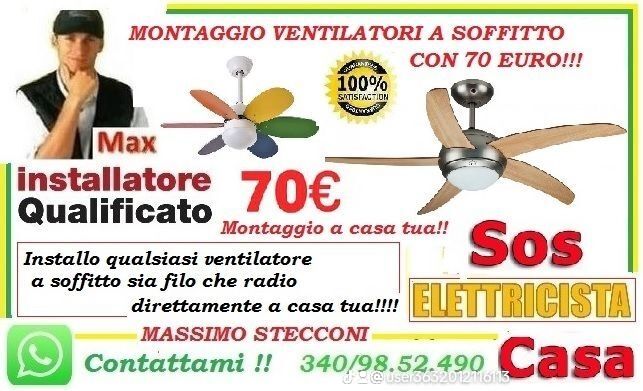 5260999  Montaggio ventilatore a